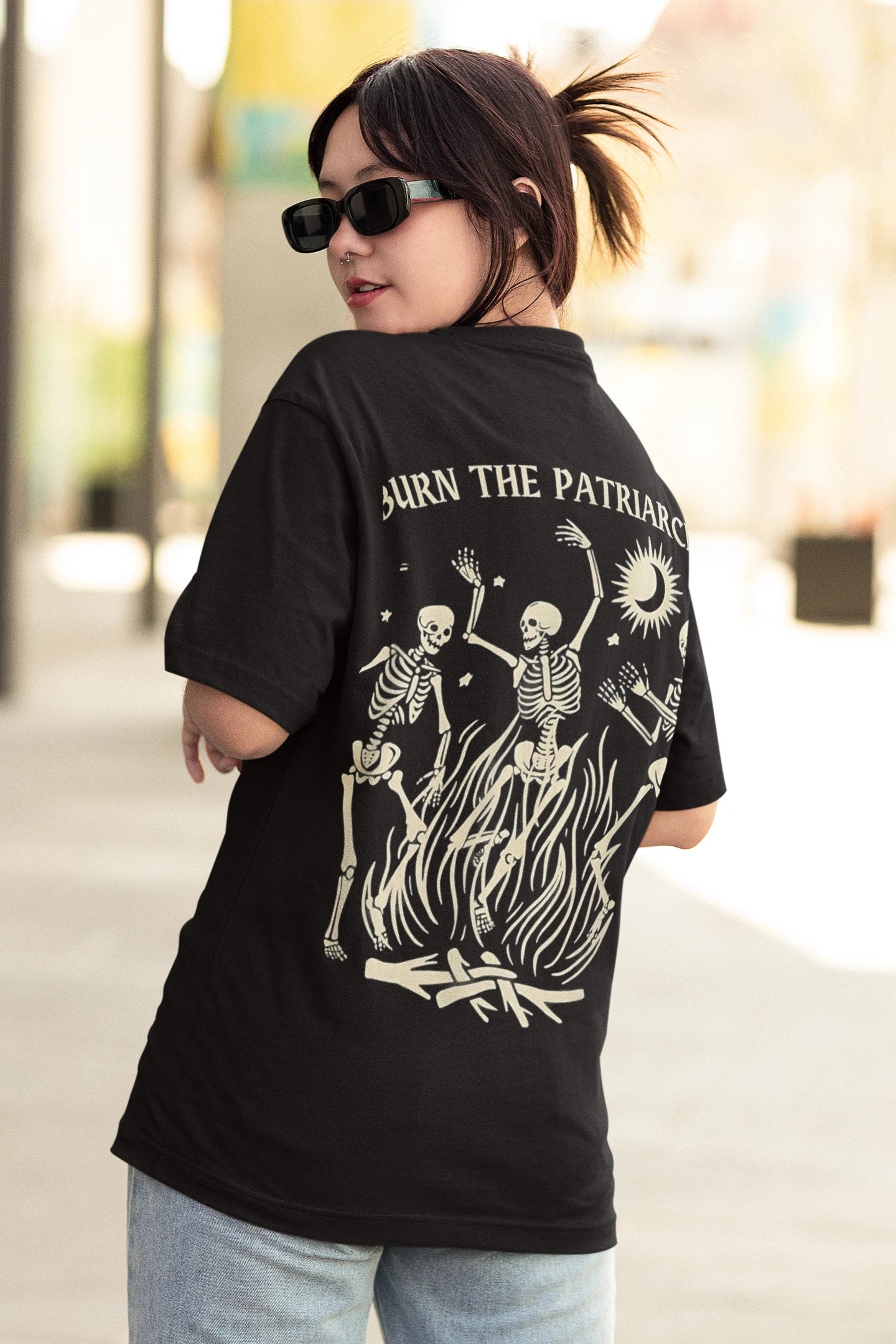Burn the Patriarchy: Premium T-Shirt