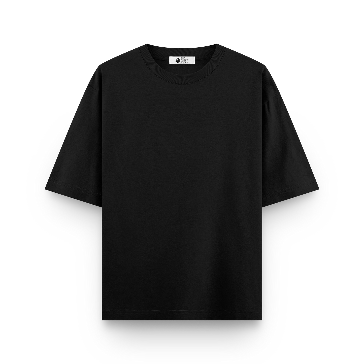 Black: Solid Premium T-Shirt