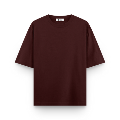 Maroon: Solid Premium T-Shirt