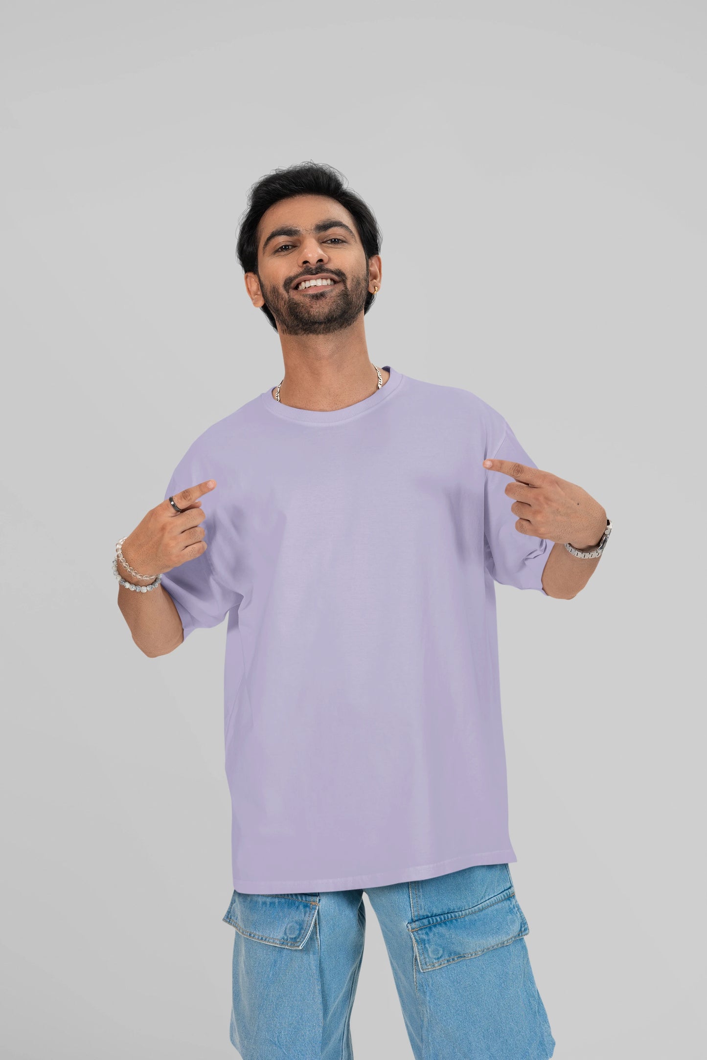 Lavender: Solid Premium T-Shirt
