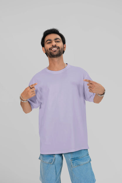 Lavender: Solid Premium T-Shirt