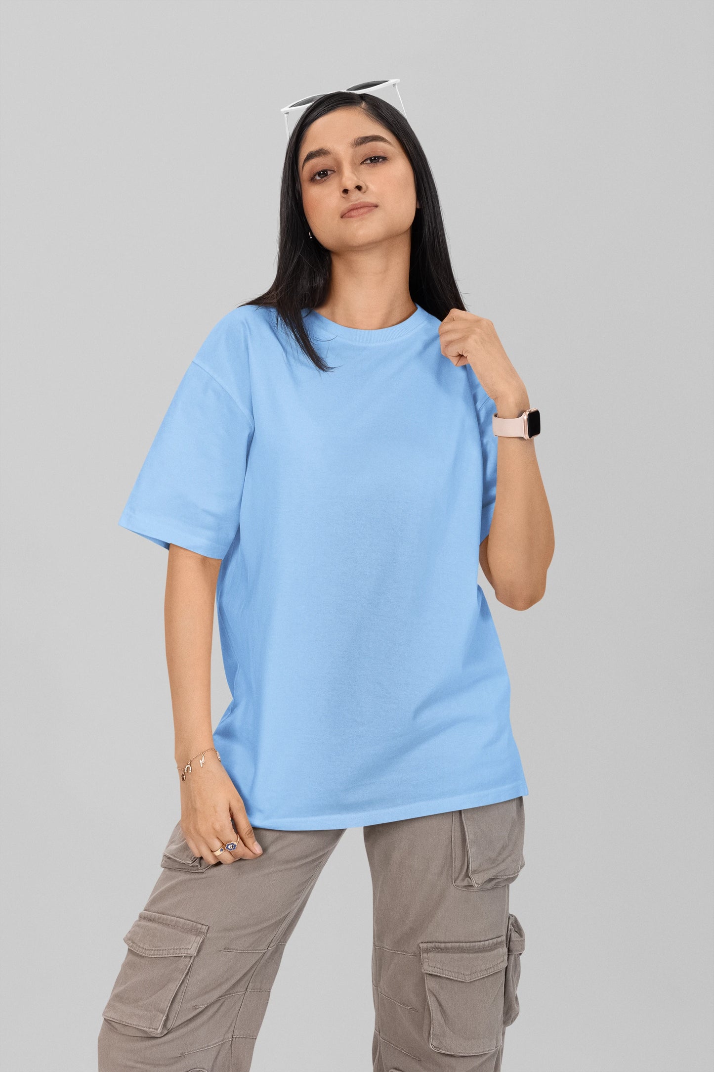 Blue: Solid Premium T-Shirt